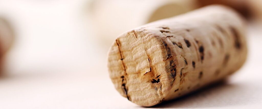 Fábrica de corchos para botellas de vino