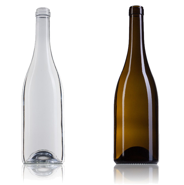 ▷ Botellas de vidrio para vinos y licores